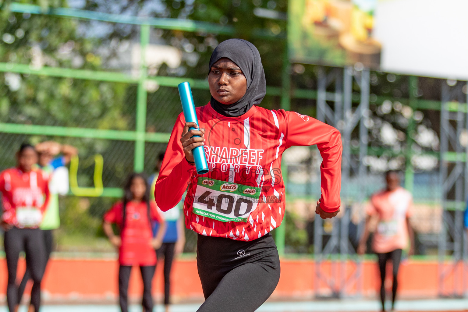 Day 4 of MILO Athletics Association Championship was held on Friday, 8th March 2024 in Male', Maldives. Photos: Hasna Hussain