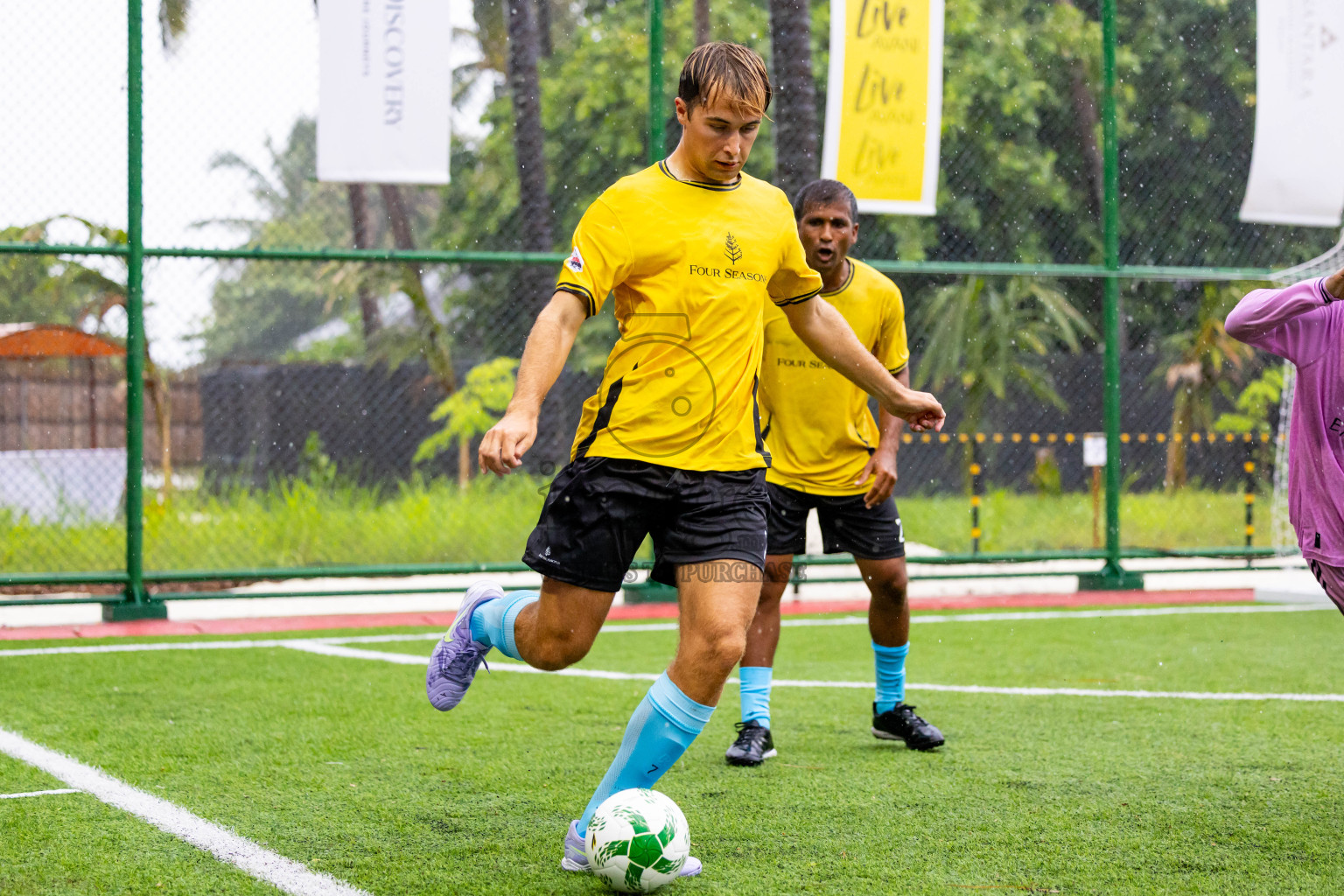 Milaidhoo vs Four Seasons in Day 2 of Resort League 2025 (Baa Zone) was held on Thursday, 10th July 2025 in Avani+ Fares Maldives Resort, Baa Atoll, Maldives. Photos: Nausham Waheed / images.mv