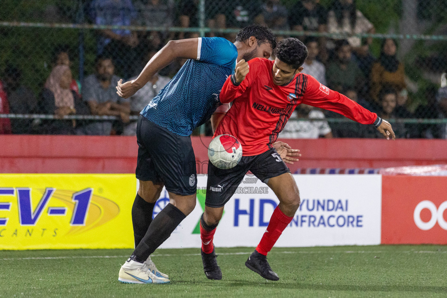 HDh Nellaidhoo vs HDh Nolhivaram in Golden Futsal Challenge 2024 was held on Tuesday, 16th January 2024, in Hulhumale', Maldives Photos: Ismail Thoriq / images.mv