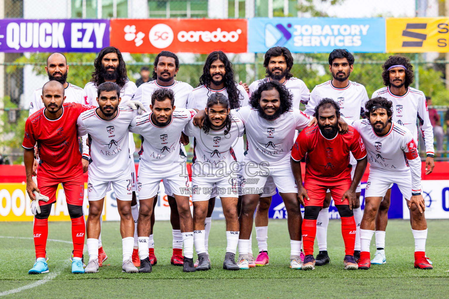 R Meedhoo VS R Inguraidhoo in Day 6 of Golden Futsal Challenge 2025 on Friday, 6th January 2025, in Hulhumale', Maldives Photos: Nausham Waheed / images.mv