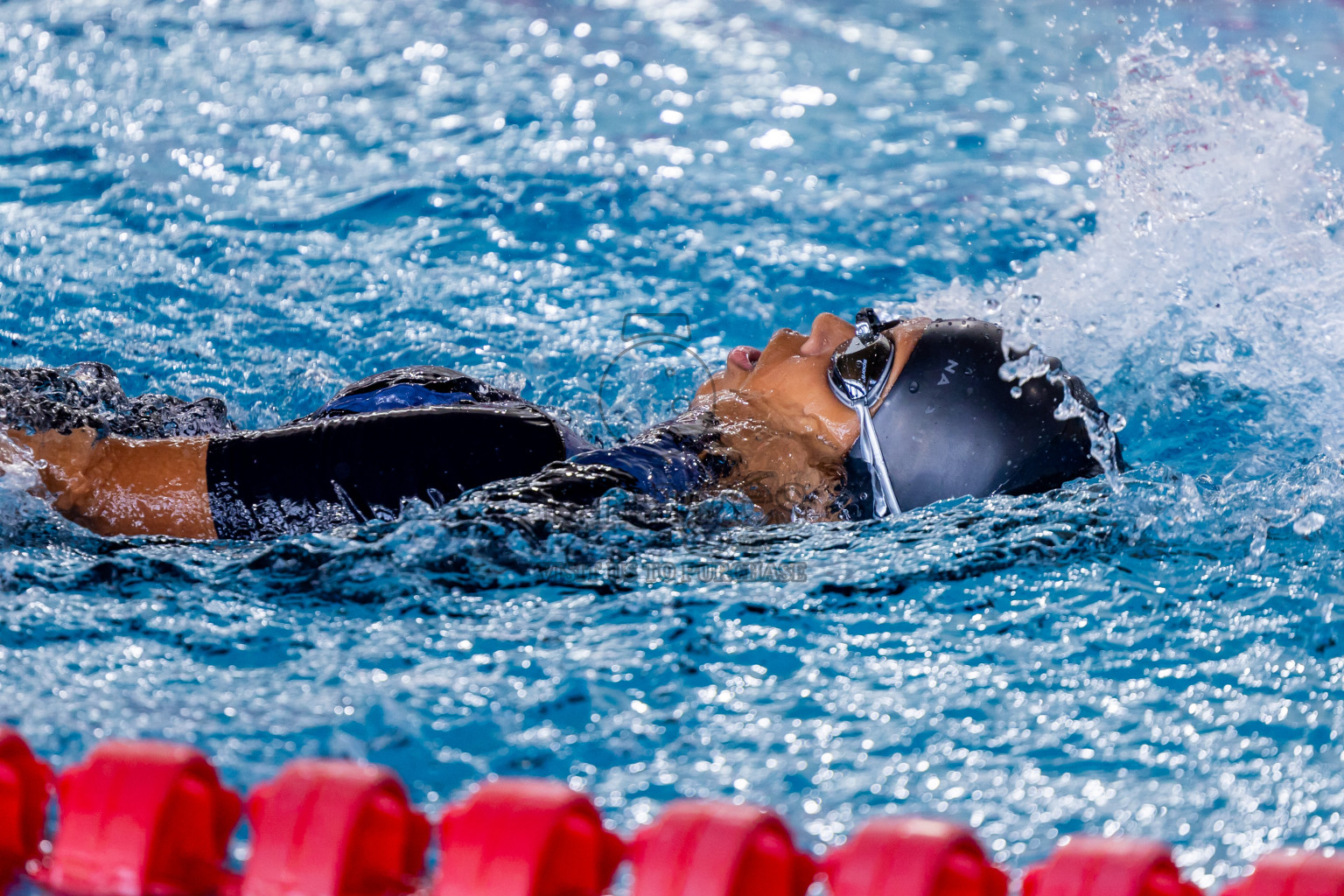 Day 2 of 20th Inter-school Swimming Competition 2024 held in Hulhumale', Maldives on Sunday, 13th October 2024. Photos: Nausham Waheed / images.mv