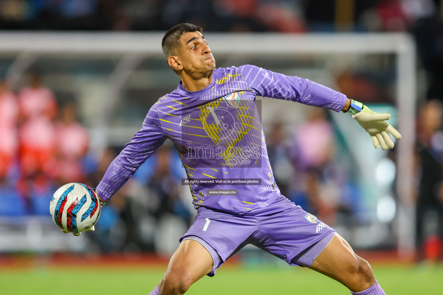 Kuwait vs India in the Final of SAFF Championship 2023 held in Sree Kanteerava Stadium, Bengaluru, India, on Tuesday, 4th July 2023. Photos: Nausham Waheed / images.mv