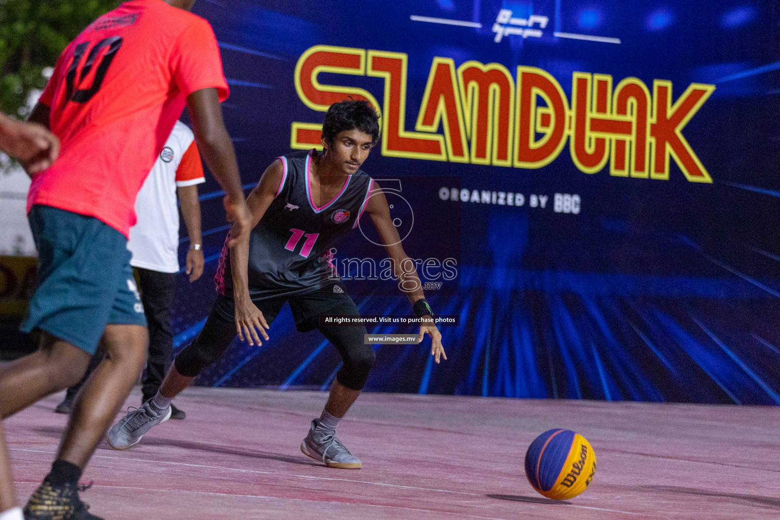 Day 5 of Slamdunk by Sosal on 16th April 2023 held in Male'. Photos: Ismail Thoriq / images.mv