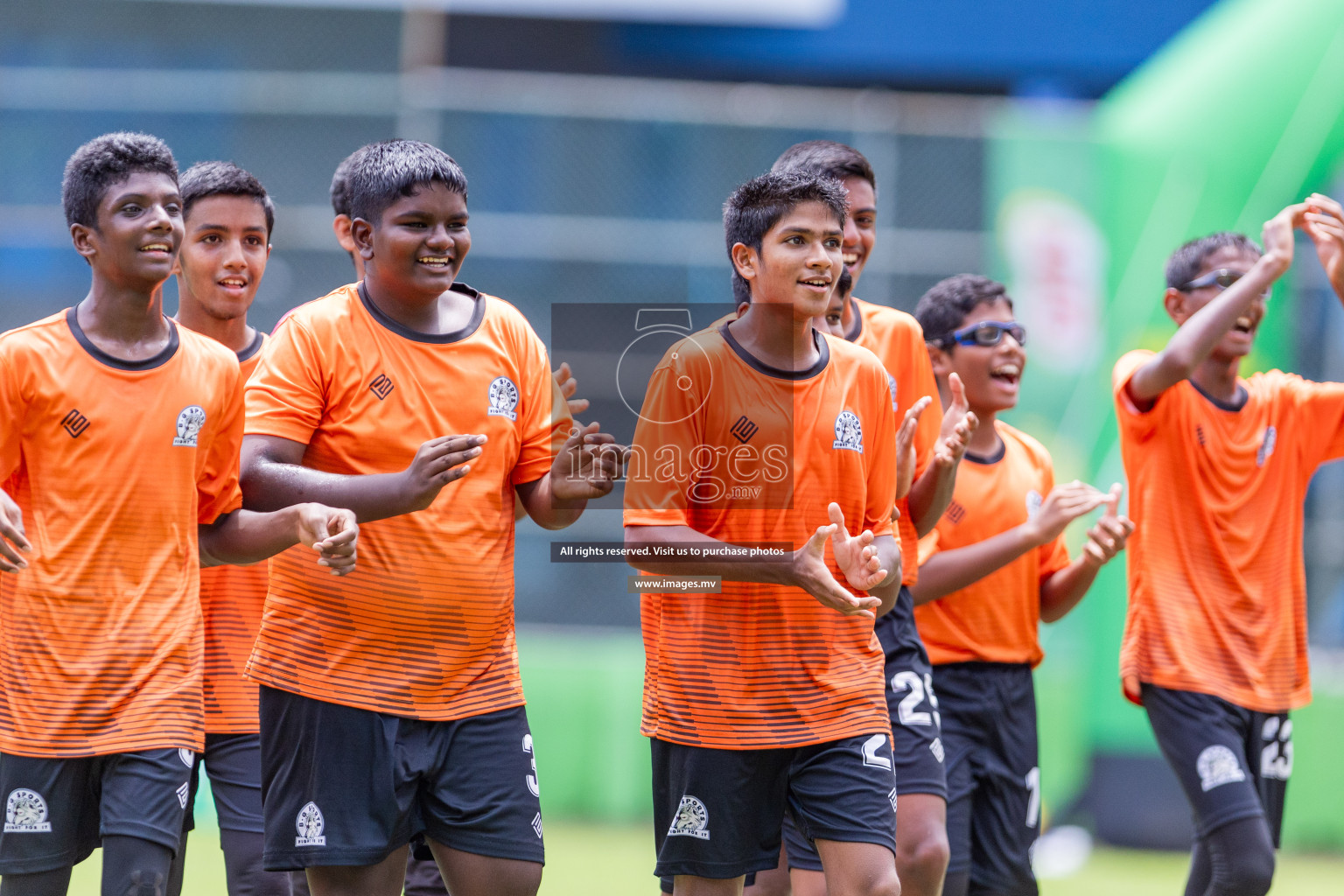 Day 2 of MILO Academy Championship 2023 (u14) was held in Henveyru Stadium Male', Maldives on 4th November 2023. Photos: Nausham Waheed / images.mv