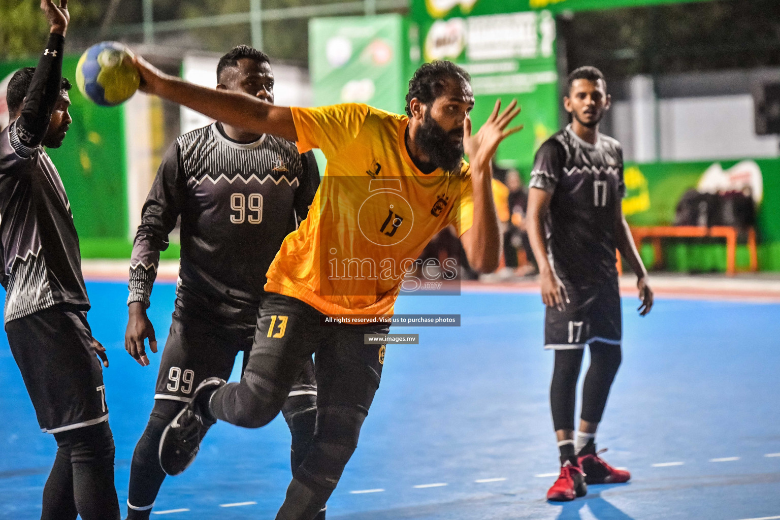 Day 12 of Milo 6th Inter Office Handball Tournament 2022 - Photos by Nausham Waheed