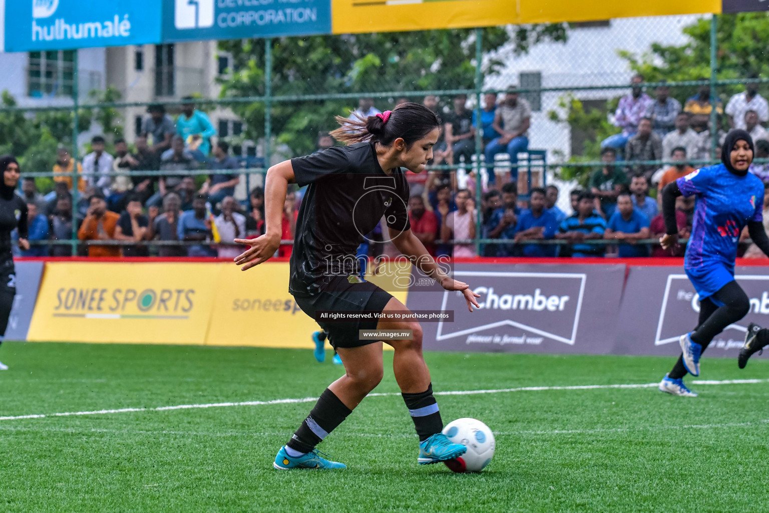 DSC vs Club MYS in Eighteen Thirty Women's Futsal Fiesta 2022 was held in Hulhumale', Maldives on Friday, 14th October 2022. Photos: Nausham Waheed / images.mv