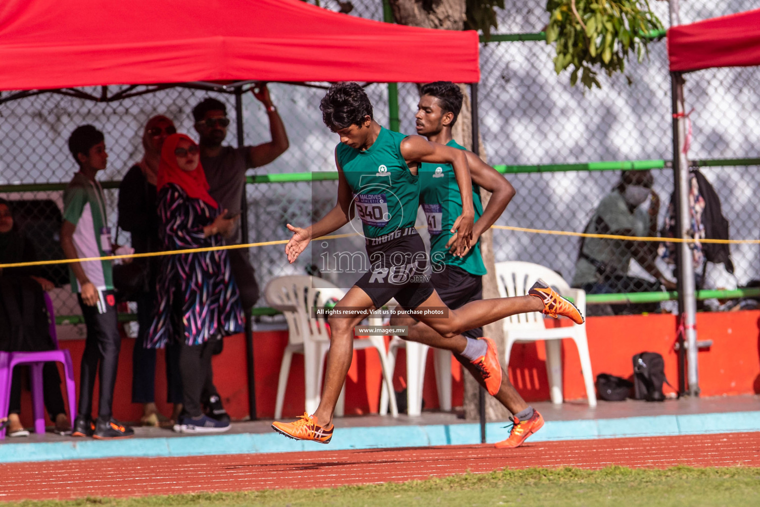 Day 2 of Inter-School Athletics Championship held in Male', Maldives on 24th May 2022. Photos by: Nausham Waheed / images.mv