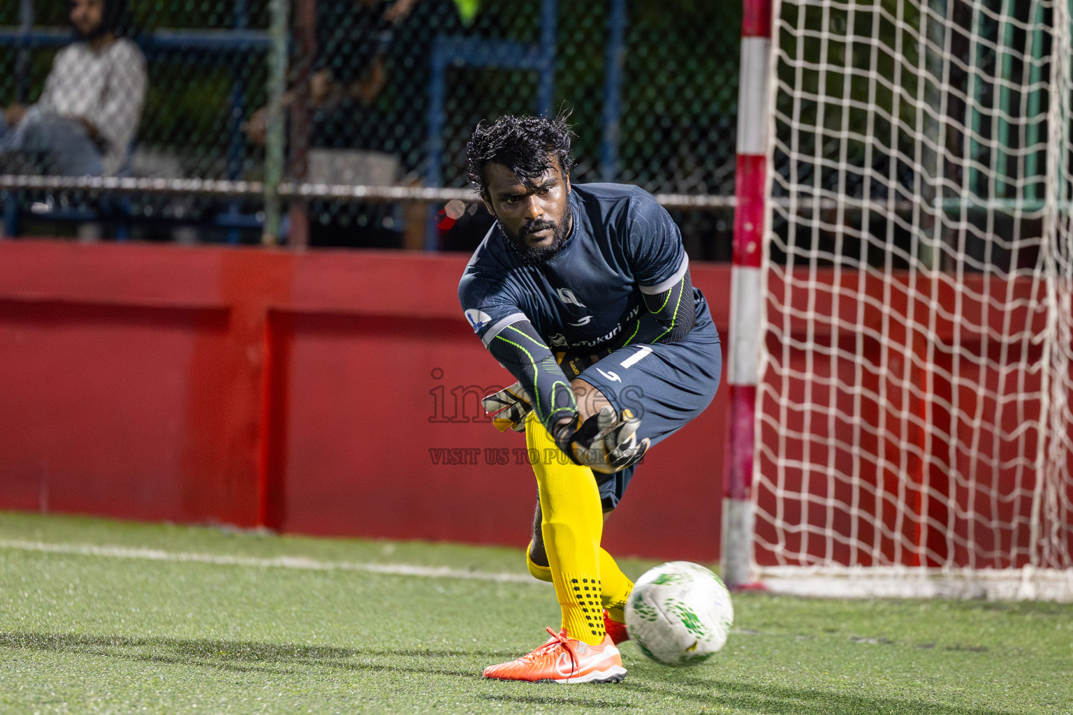 Smartown FC vs Maldives Post Limited in Day 7 of Office League 2025 was held on Tuesday, 22nd April 2025 in Hulhumale', Maldives. Photos: Ismail Thoriq / images.mv