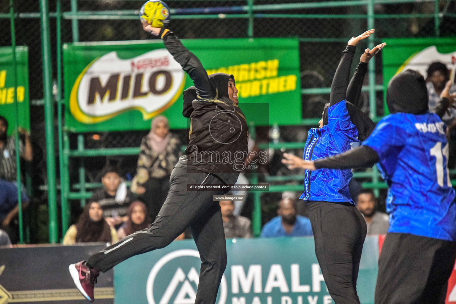 Day 16 of Milo 6th Inter Office Handball Tournament 2022 - Photos by Nausham Waheed