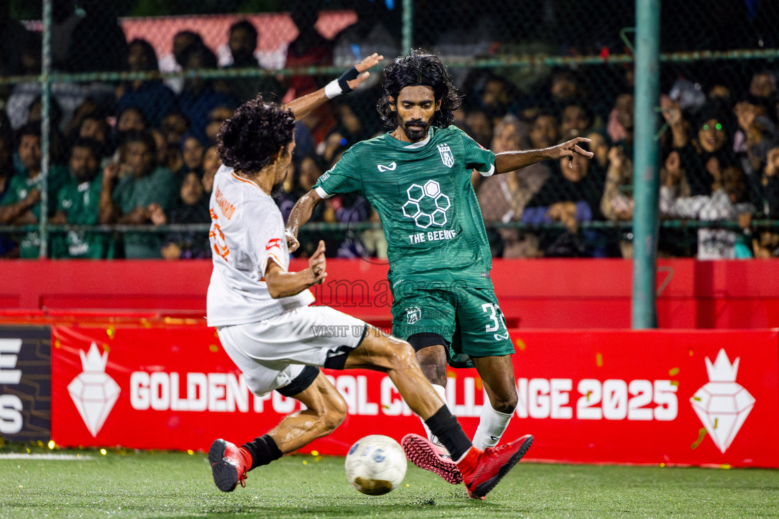 Th Thimarafushi vs Th Hirilandhoo in Thaa Atoll Finals Day 26 of Golden Futsal Challenge 2025 was held on Thursday , 30th January 2025, in Hulhumale', Maldives. Photos: Nausham Waheed / images.mv