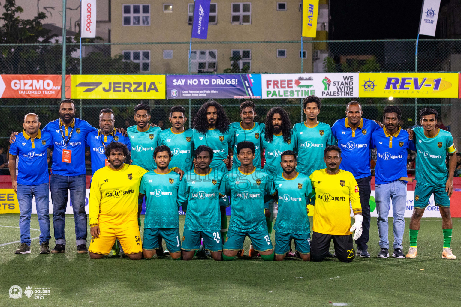 ADh Mandhoo vs ADh Omadhoo in Day 7 of Golden Futsal Challenge 2024 was held on Saturday, 20th January 2024, in Hulhumale', Maldives Photos: Ismail Thoriq / images.mv