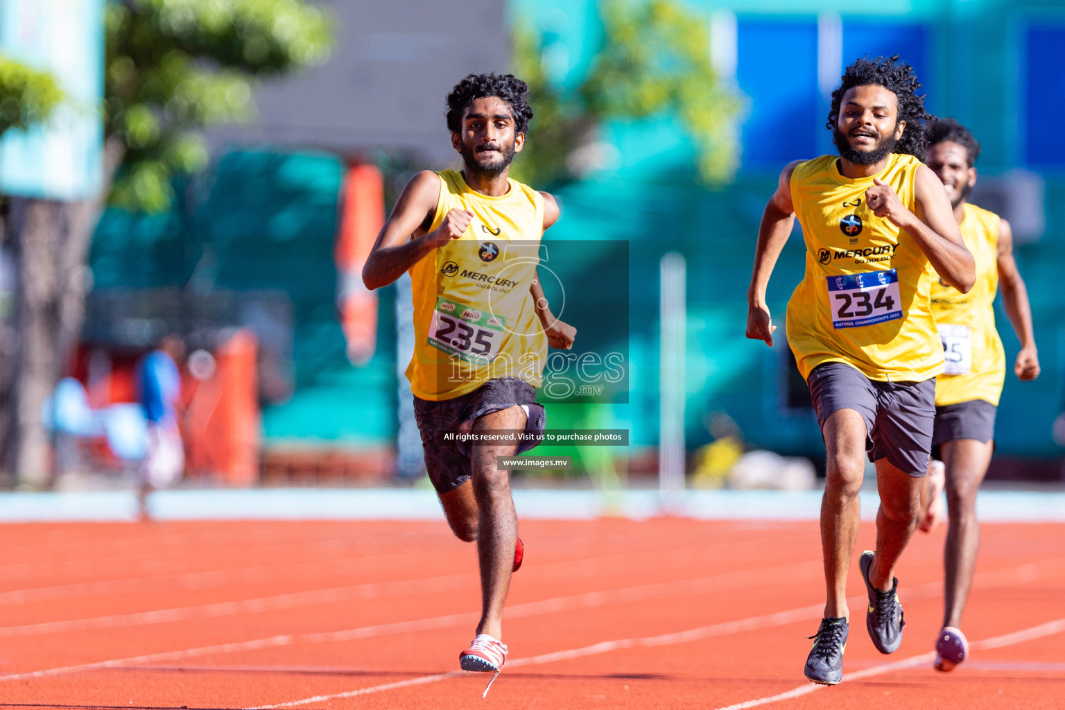 Day 2 of National Athletics Championship 2023 was held in Ekuveni Track at Male', Maldives on Saturday, 25th November 2023. Photos: Nausham Waheed / images.mv