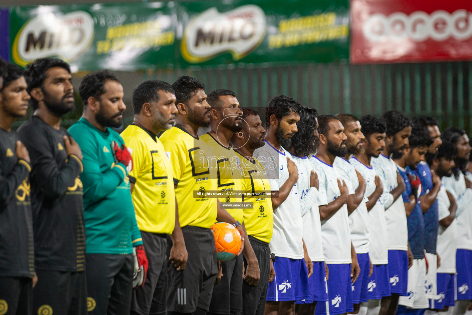 Prison Club vs MACL in the Quarter Finals of Club Maldives 2021 held at Hulhumale;, on 12th December 2021 Photos: Nasam / images.mv