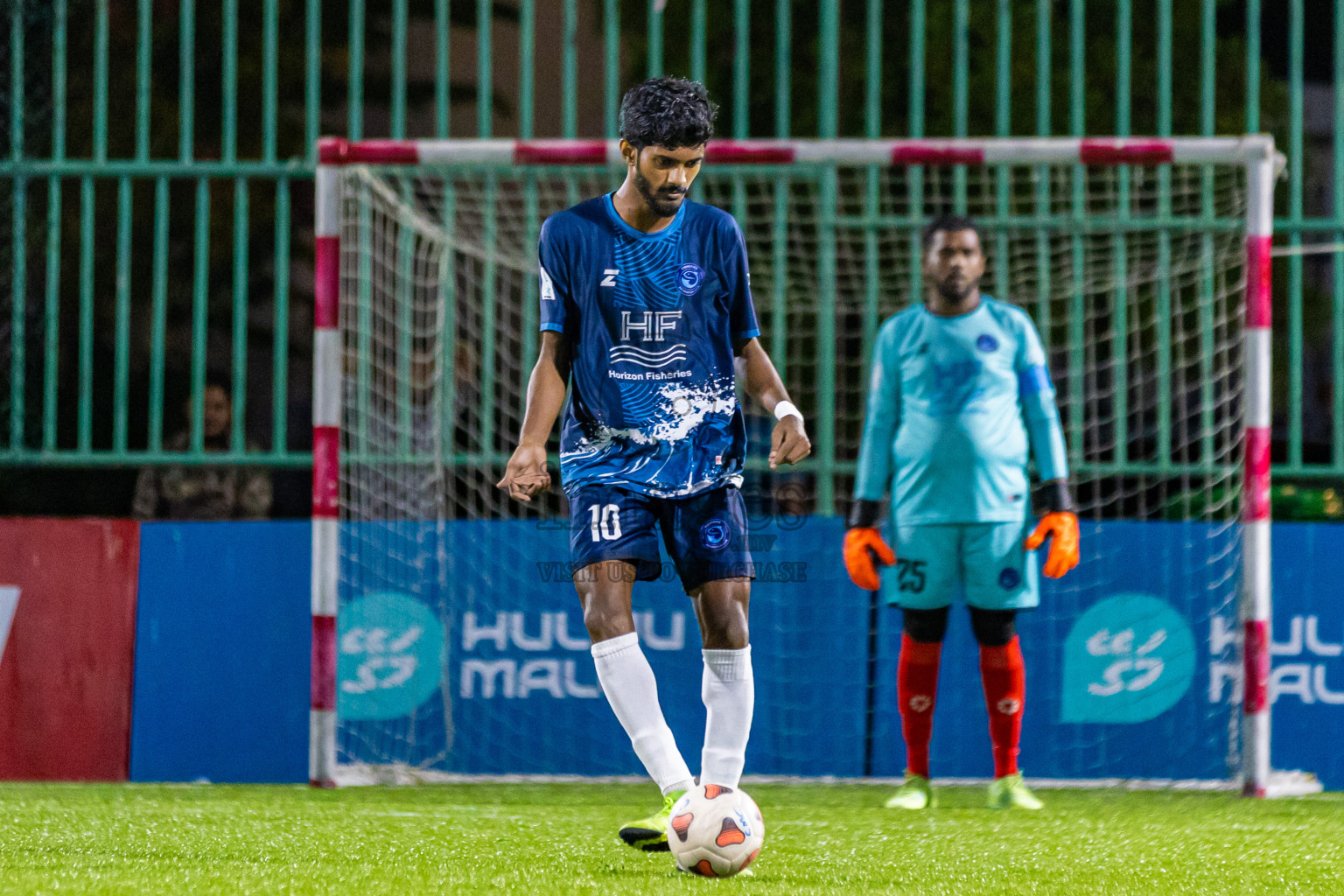 Fehi Fahi Club vs Fisheries RC in Club Maldives Cup Classic 2025 was held in Rehendi Futsal Ground, Hulhumale', Maldives on Saturday, 20th September 2025. Photos: Areef / images.mv