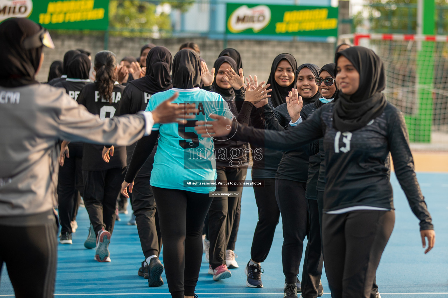 Day 12 of Milo 6th Inter Office Handball Tournament 2022 - Photos by Hassan Simah