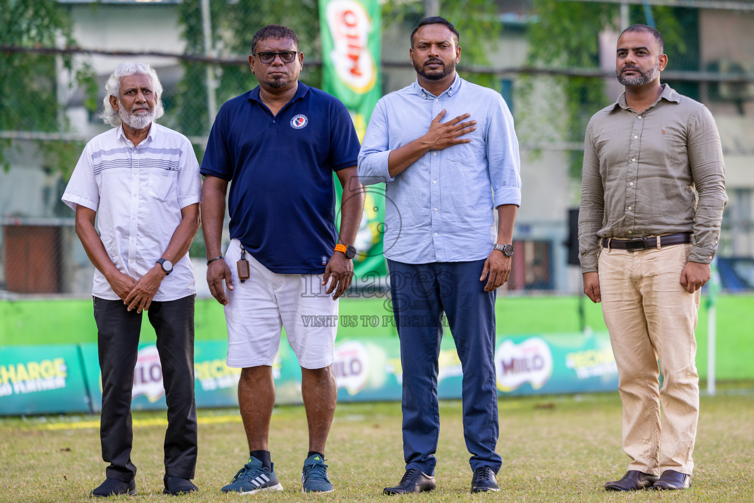 Day 3 of MILO Academy Championship 2025 (U-12) was held at Henveiru Stadium in Male', Maldives on Saturday, 3rd May 2025. Photos: Ismail Thoriq / images.mv