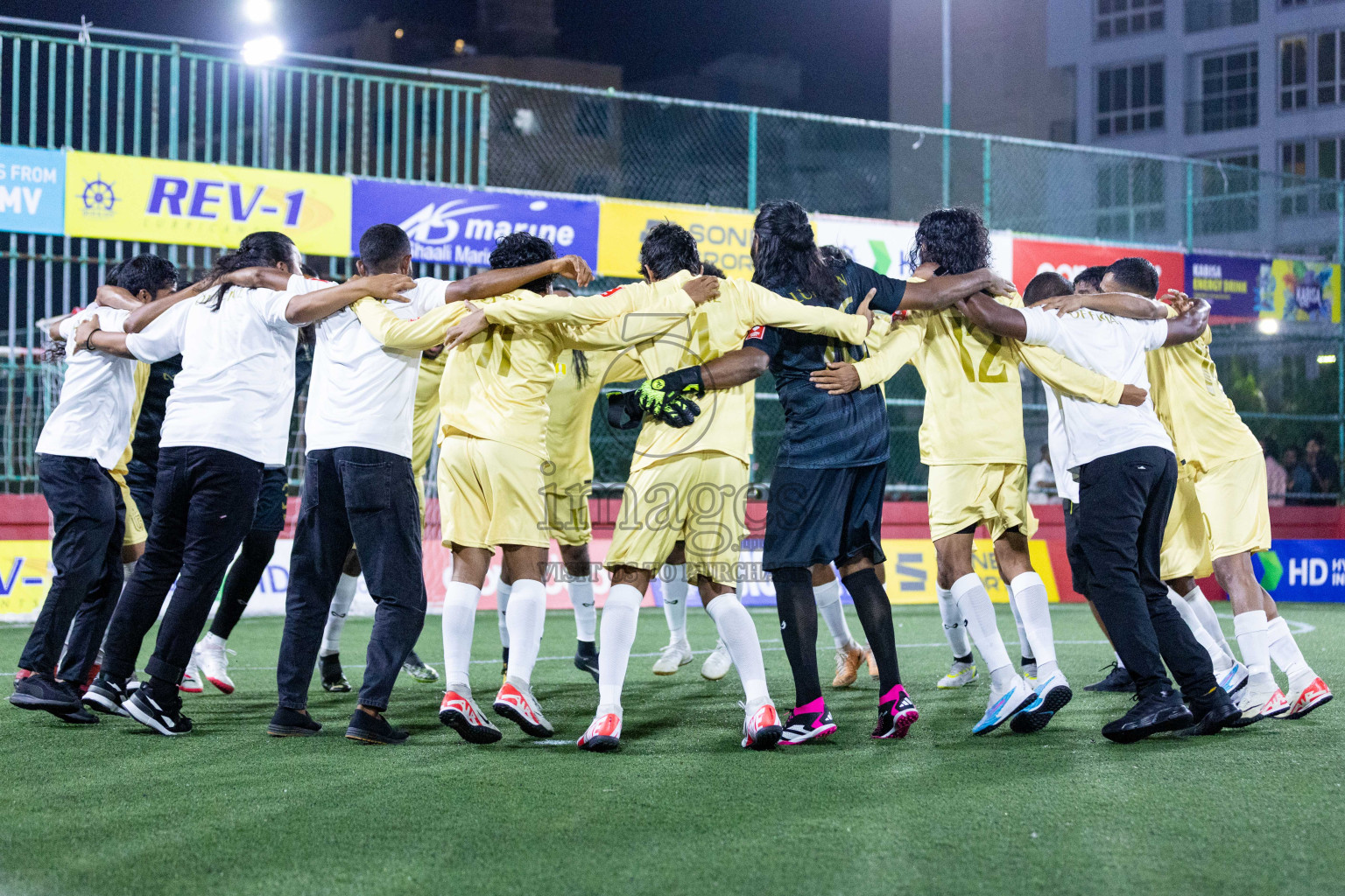 Opening of Golden Futsal Challenge 2024 with Charity Shield Match between L.Gan vs Th. Thimarafushi was held on Sunday, 14th January 2024, in Hulhumale', Maldives Photos: Nausham Waheed / images.mv