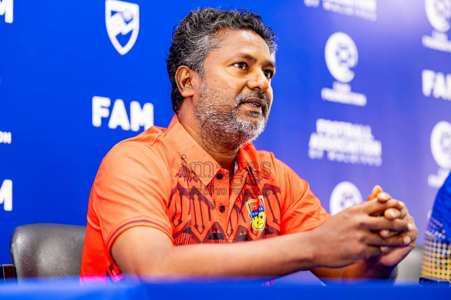 Final Pre-Match Press of Under 19 Youth Championship 2024 was held at National Stadium in Male', Maldives on Sunday, 30th June 2024. Photos: Nausham Waheed / images.mv