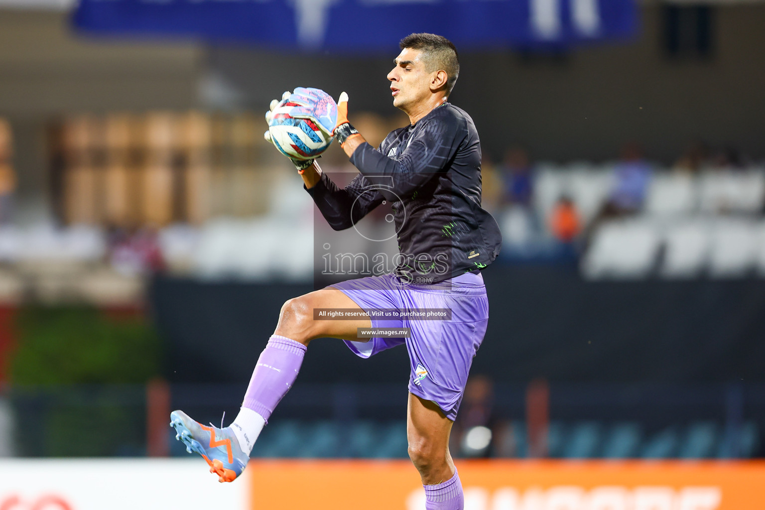 Nepal vs India in SAFF Championship 2023 held in Sree Kanteerava Stadium, Bengaluru, India, on Saturday, 24th June 2023. Photos: Nausham Waheed, Hassan Simah / images.mv