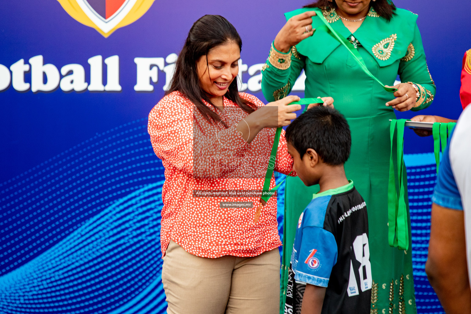 Finals & Closing Ceremony of Nestlé Kids Football Fiesta 2023 held in Male', Maldives on 25 February 2023