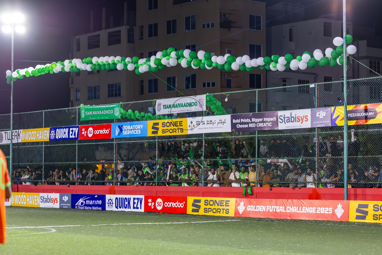 HDh Naivaadhoo vs HDh Neykurendhoo in Haa Dhaalu Atoll Finals Day 28 of Golden Futsal Challenge 2025 was held on Saturday , 1st February 2025, in Hulhumale', Maldives. Photos: Ismail Thoriq / images.mv