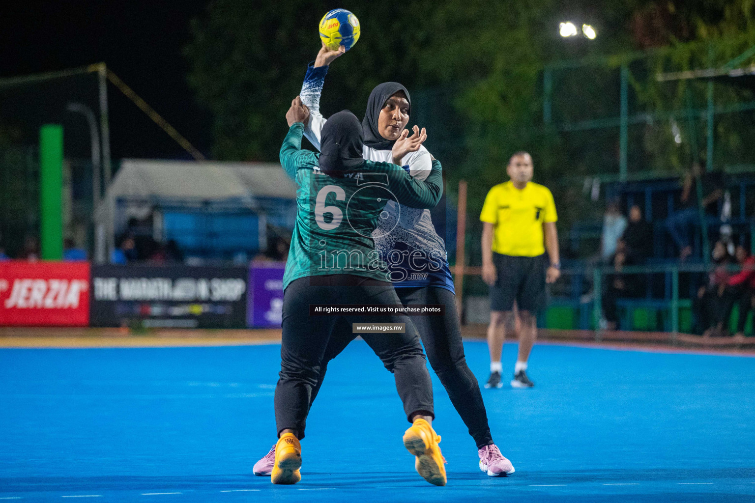 Day 2 of 6th MILO Handball Maldives Championship 2023, held in Handball ground, Male', Maldives on Friday, 21st May 2023 Photos: Nausham Waheed/ Images.mv