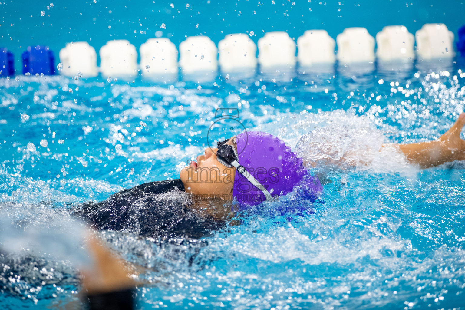 Day 3 of BML 6th National Kids Swimming Kids Festival 2025 held in Hulhumale', Maldives on Wednesday, 5th November 2024. 

Photos: Hassan Simah / images.mv