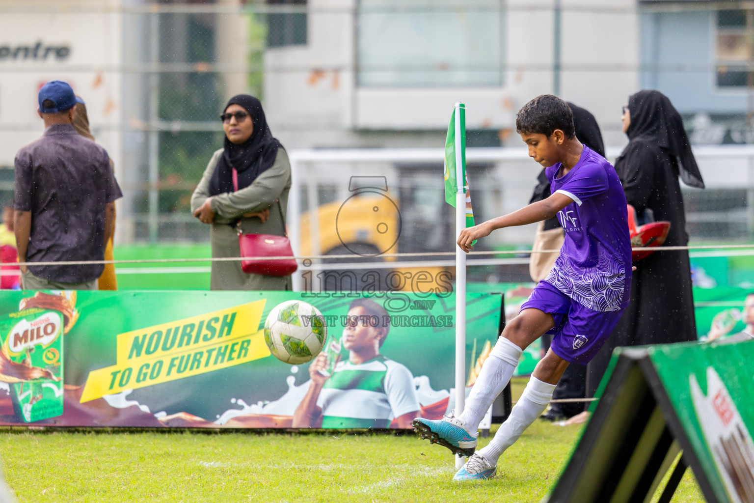 Day 2 of MILO Academy Championship 2024 - U12 was held at Henveiru Grounds in Male', Maldives on Friday, 5th July 2024. Photos: Mohamed Mahfooz Moosa / images.mv