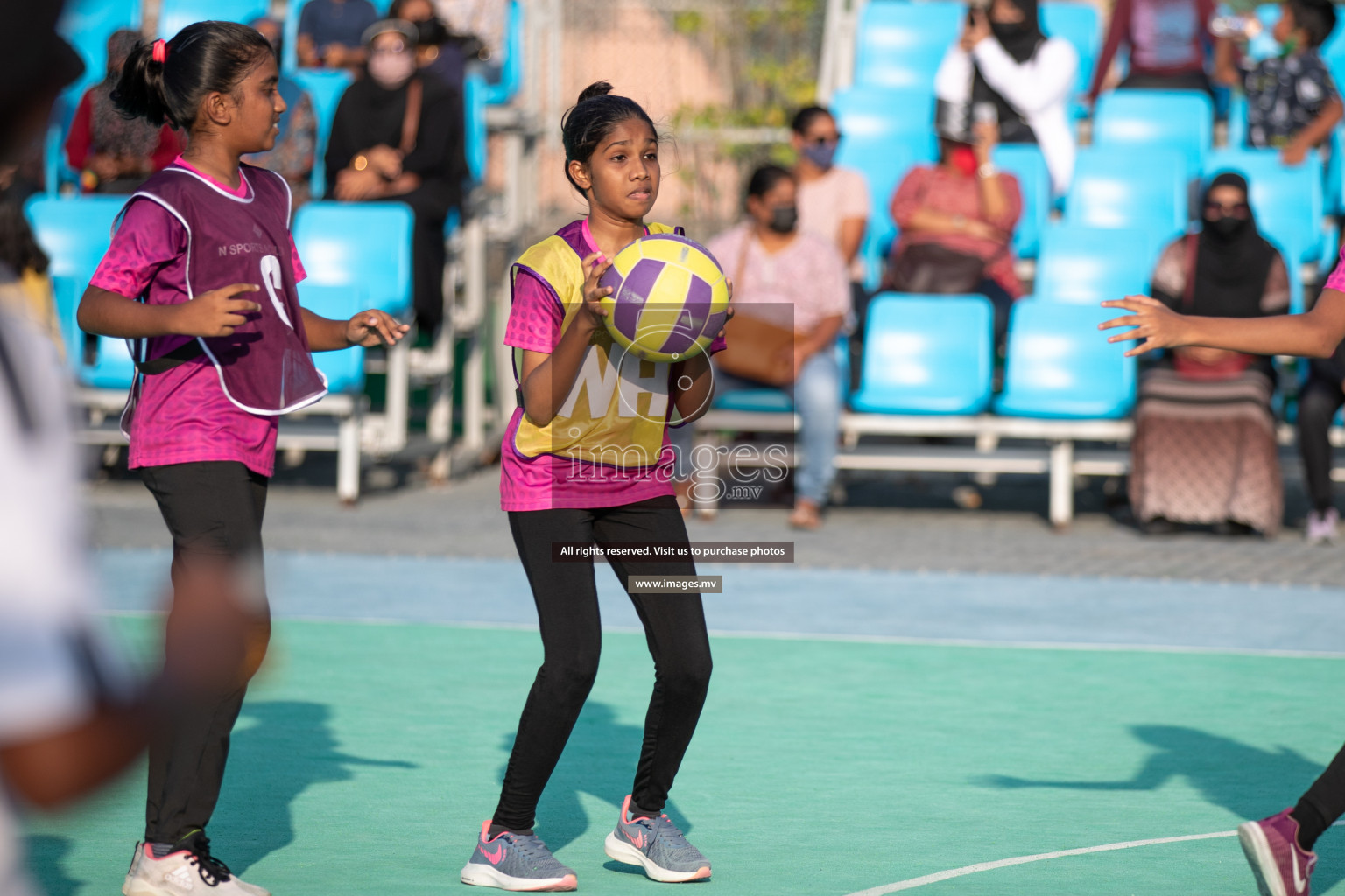 Day 7 of Junior Netball Championship 2022 on 11th March 2022 held in Male', Maldives. Photos by Nausham Waheed & Hassan Simah