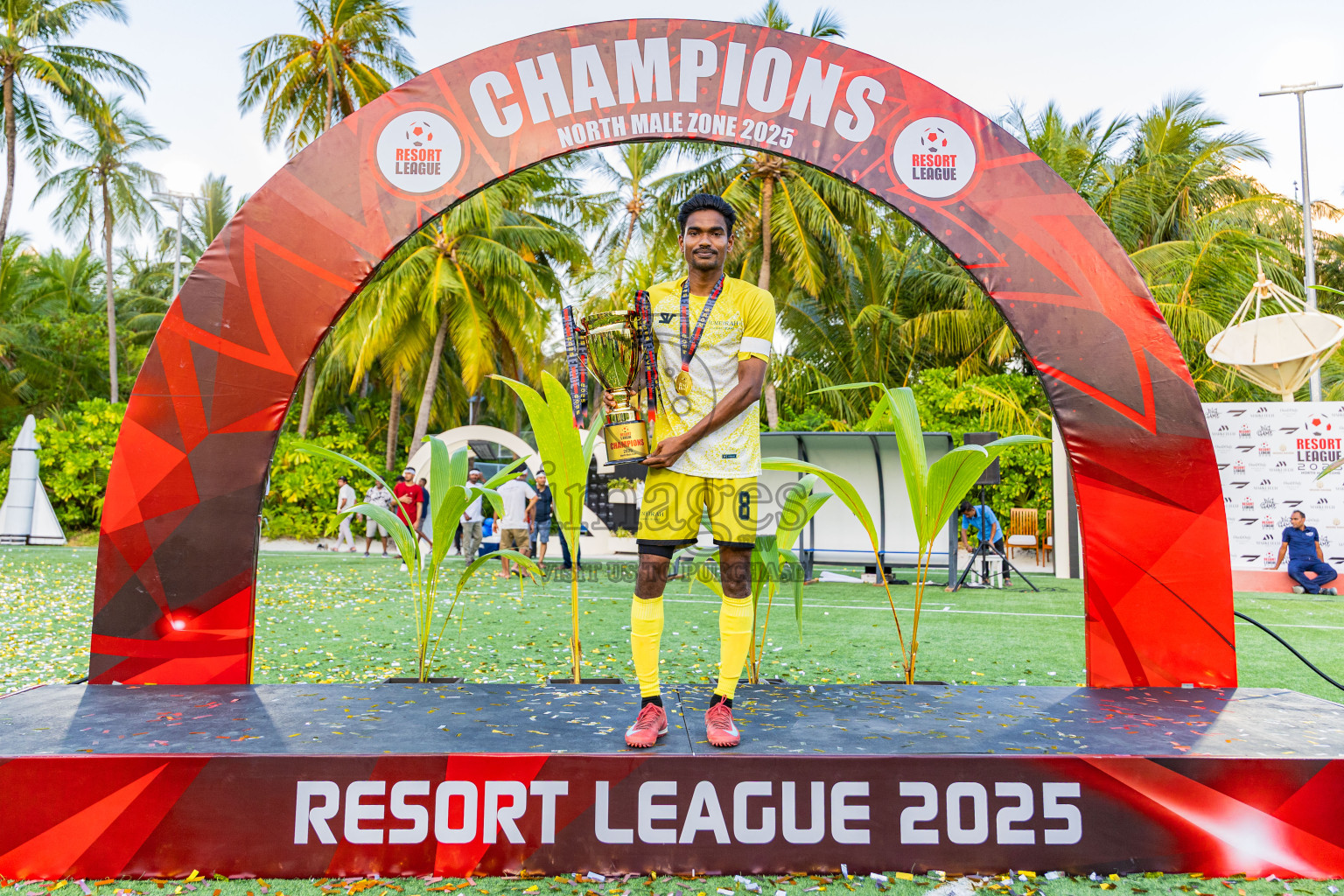 Jumeirah vs Varu in Final of Resort League 2025 (North Male Zone) was held on Saturday, 27th September 2025 in One And Only Reethi Rah Maldives Resort, Photos: Areef Adam / images.mv