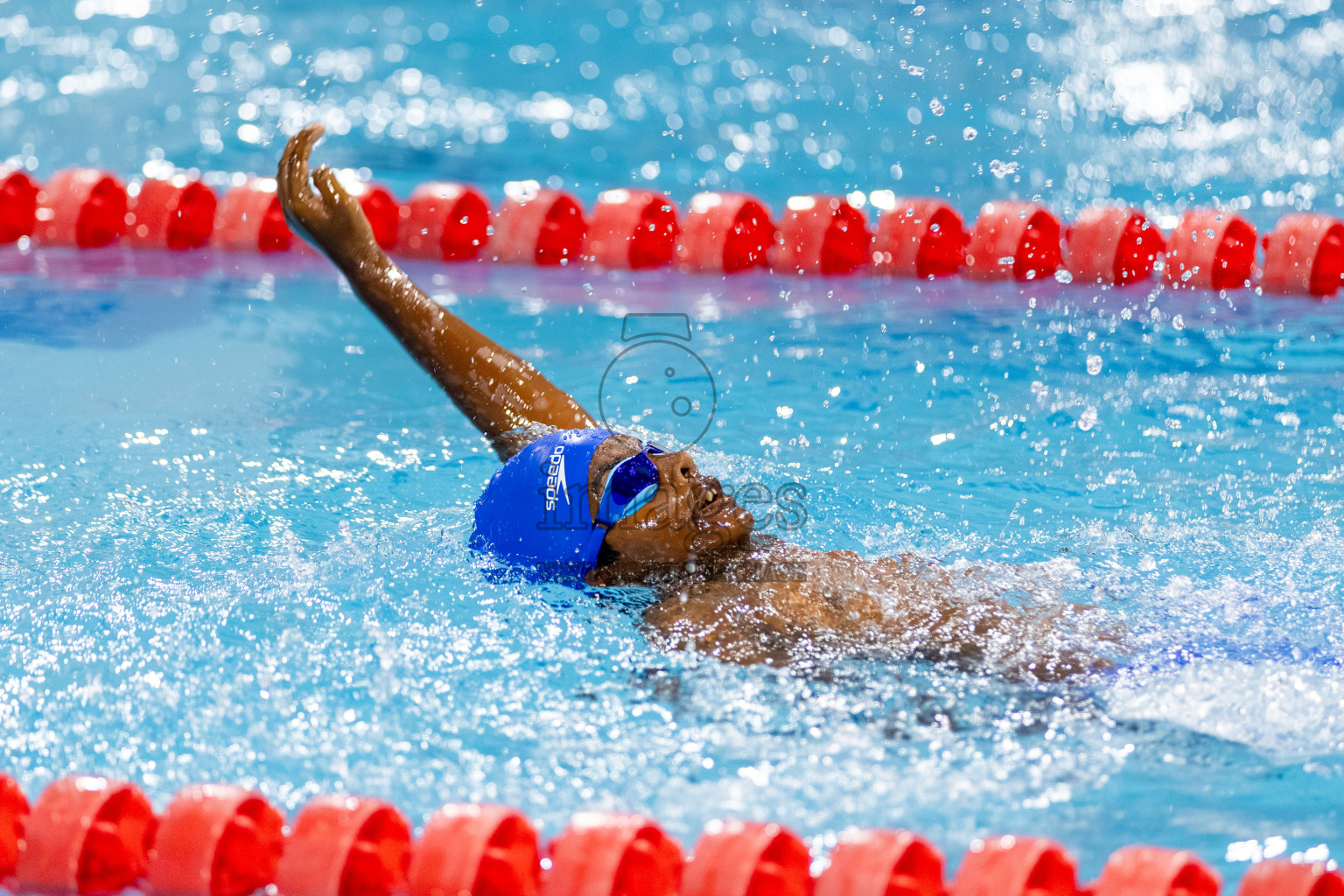 Day 4 of BML 6th National Kids Swimming Kids Festival 2025 held in Hulhumale', Maldives on Thursday, 6th November 2024. Photos: Hassan Simah / images.mv
