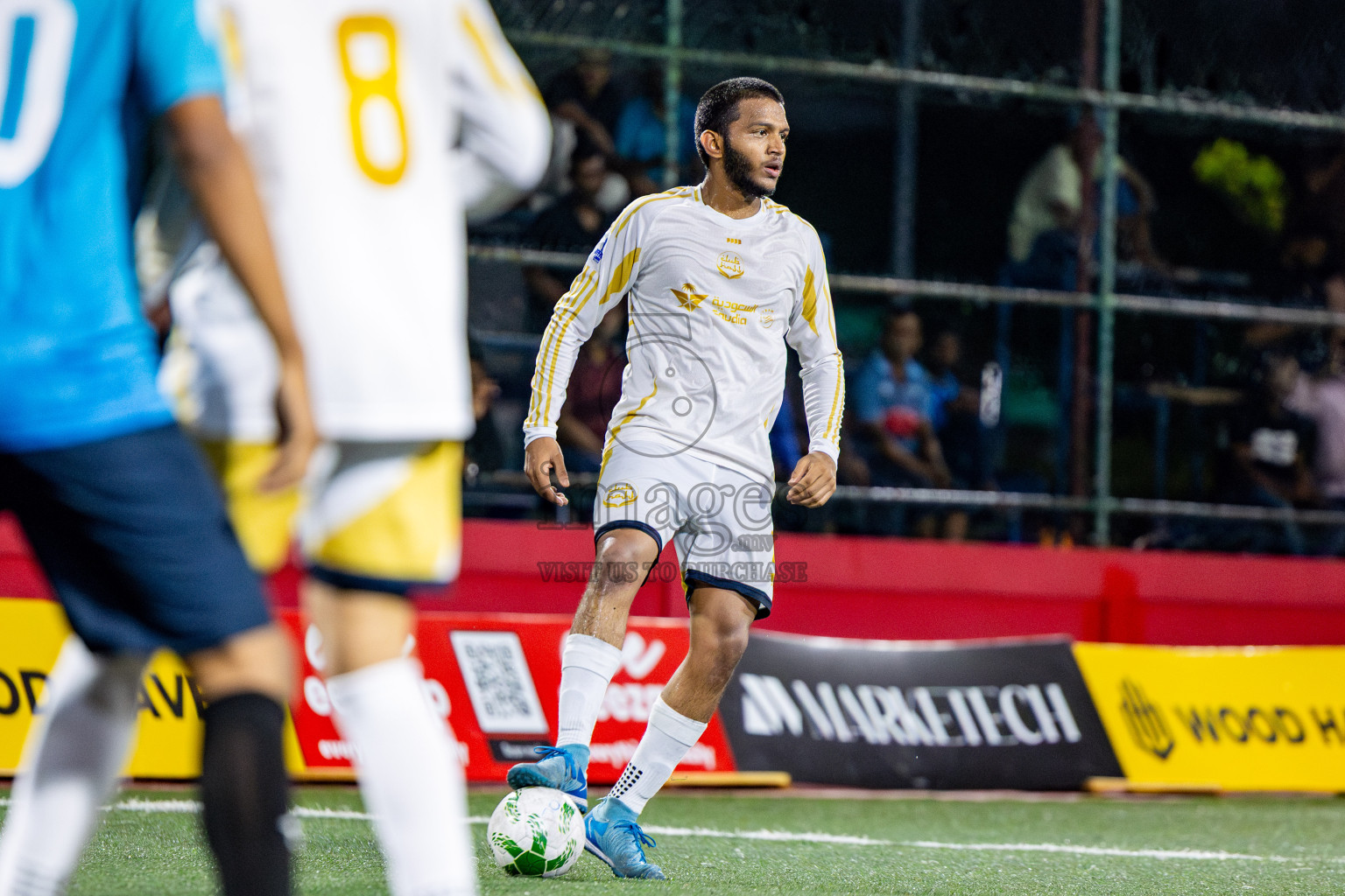 Hajj Club vs Club Apollo in Day 10 of Office League 2025 was held on Friday, 25th April 2025 in Hulhumale', Maldives. Photos: Nausham Waheed / images.mv