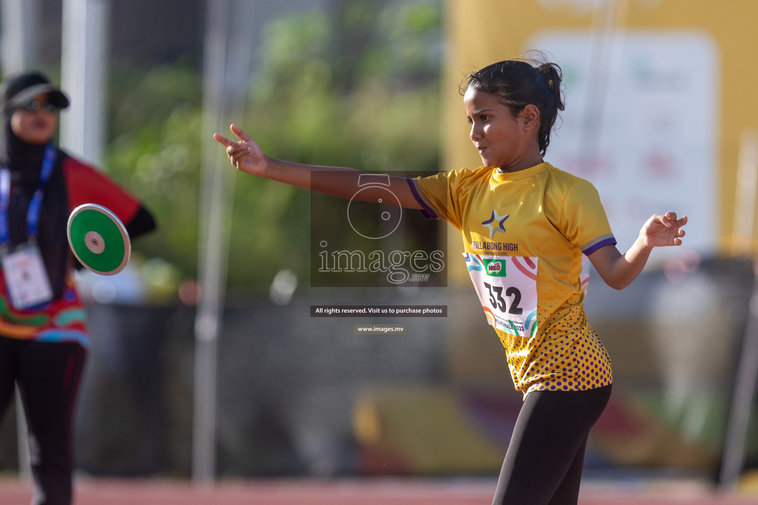 Day two of Inter School Athletics Championship 2023 was held at Hulhumale' Running Track at Hulhumale', Maldives on Sunday, 15th May 2023. Photos: Shuu/ Images.mv