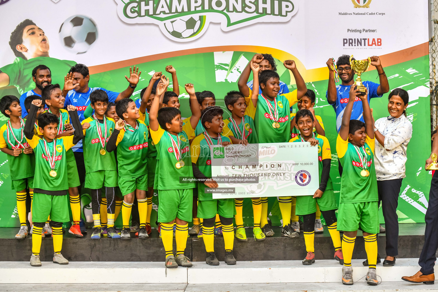 Day 2 of MILO Academy Championship 2022 held in Male' Maldives on Friday, 11th March 2021. Photos by: Nausham Waheed