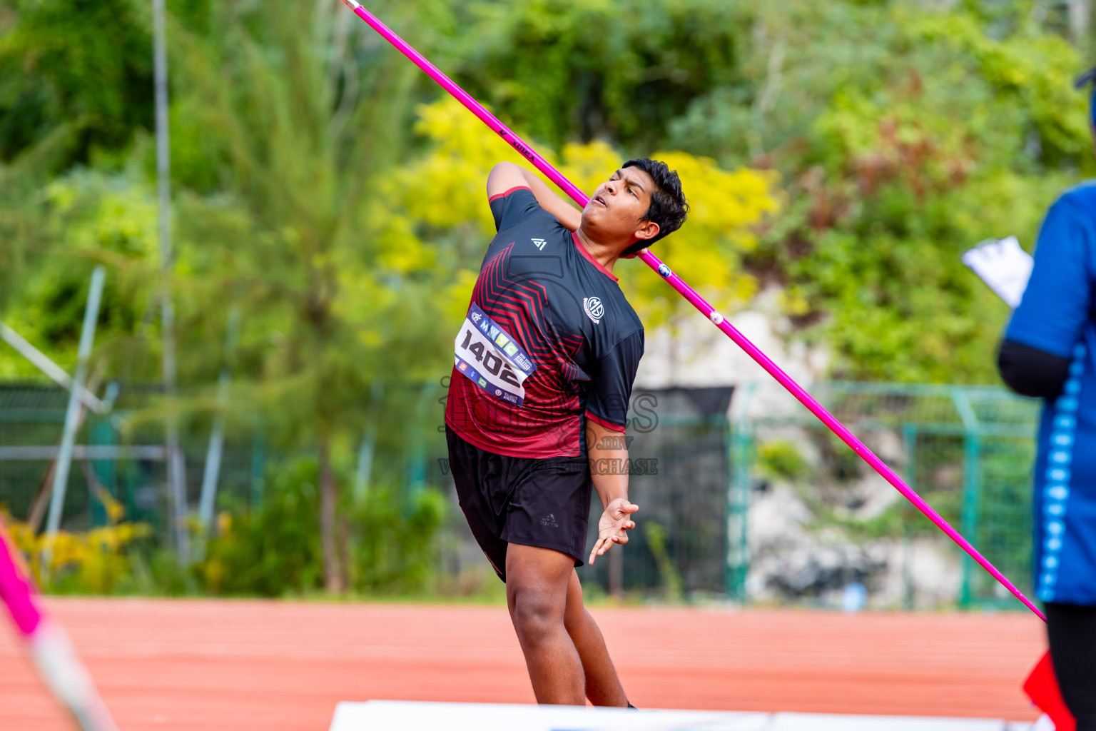 Day 5 of MWSC Interschool Athletics Championships 2024 held in Hulhumale Running Track, Hulhumale, Maldives on Wednesday, 13th November 2024. Photos by: Nausham Waheed / Images.mv