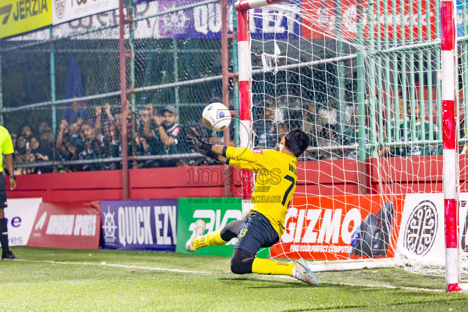 L Gan vs L Isdhoo in Laamu Atoll Finals Day 26 of Golden Futsal Challenge 2025 was held on Thursday , 30th January 2025, in Hulhumale', Maldives. Photos: Ismail Thoriq / images.mv