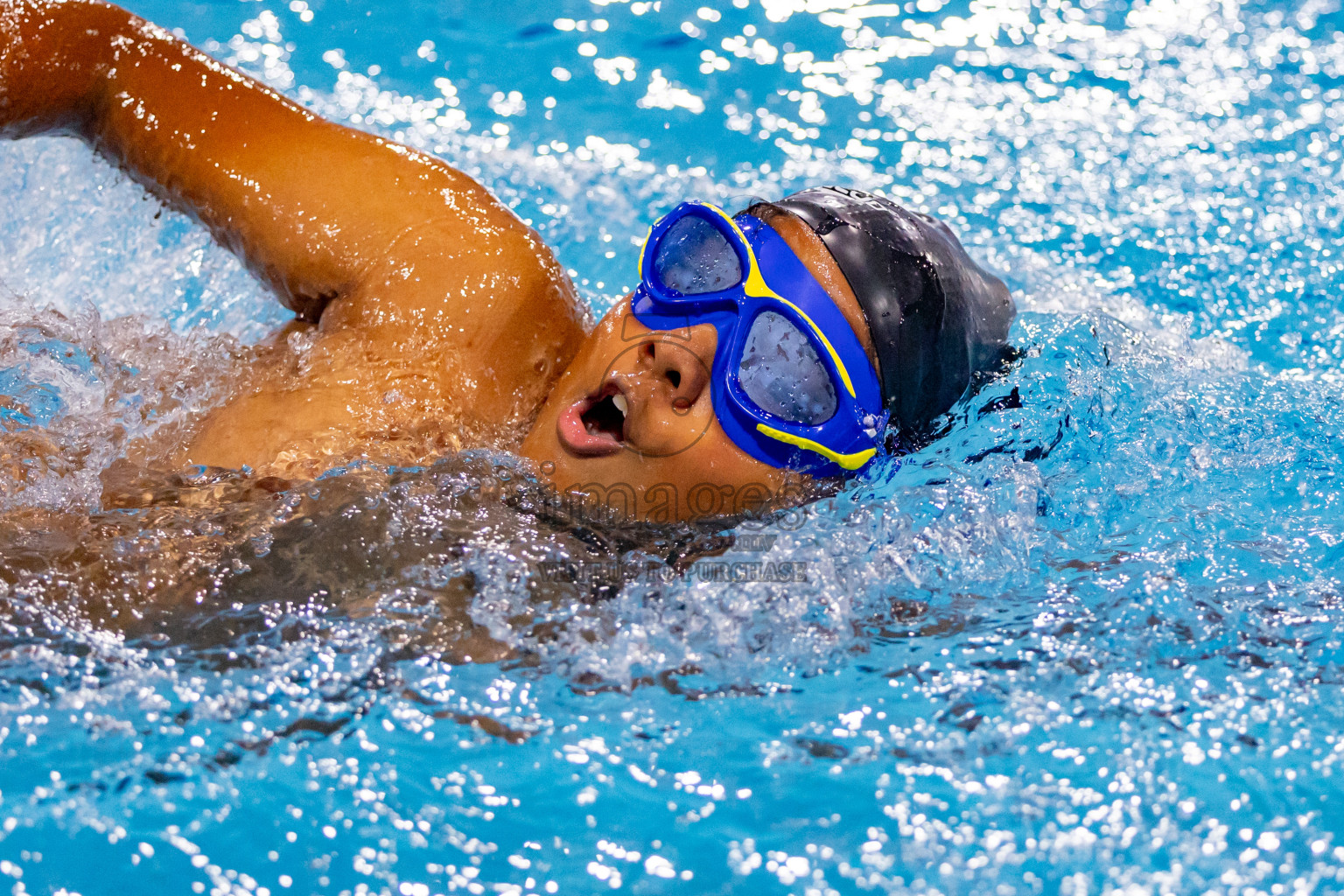 Day 3 of BML 5th National Swimming Kids Festival 2024 held in Hulhumale', Maldives on Wednesday, 20th November 2024. Photos: Nausham Waheed / images.mv