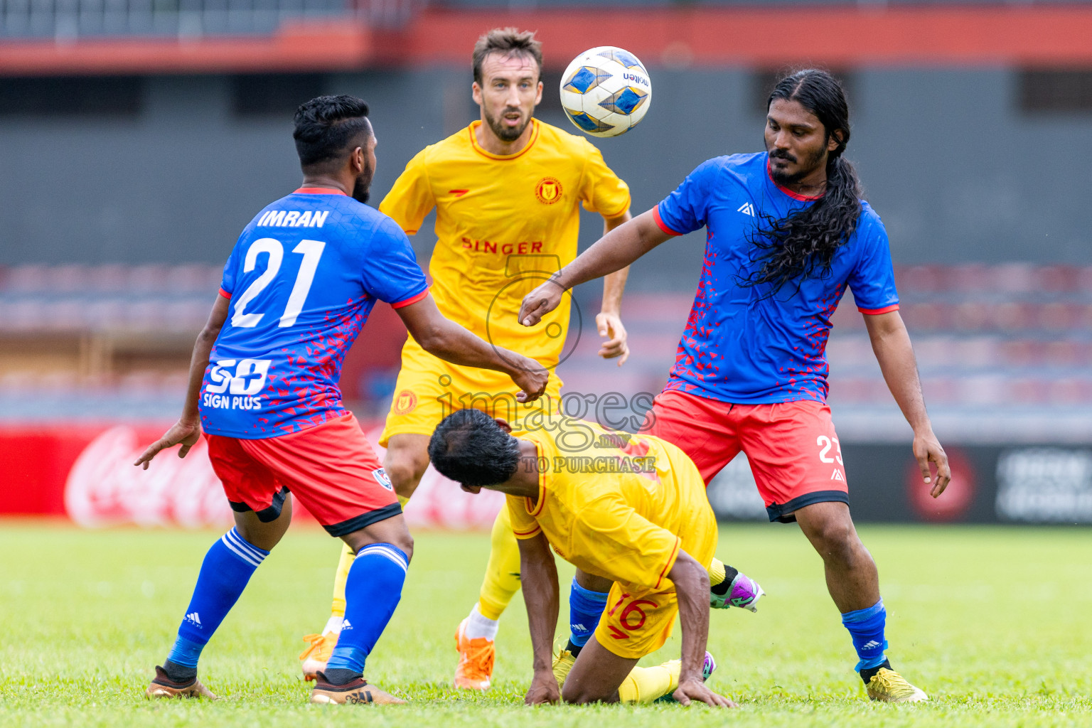 Club P.K vs Victory Sports Club in Day 3 of Second Division 2023 in Male' Maldives on Thursday, 28th December 2023. Photos: Nausham Waheed / images.mv