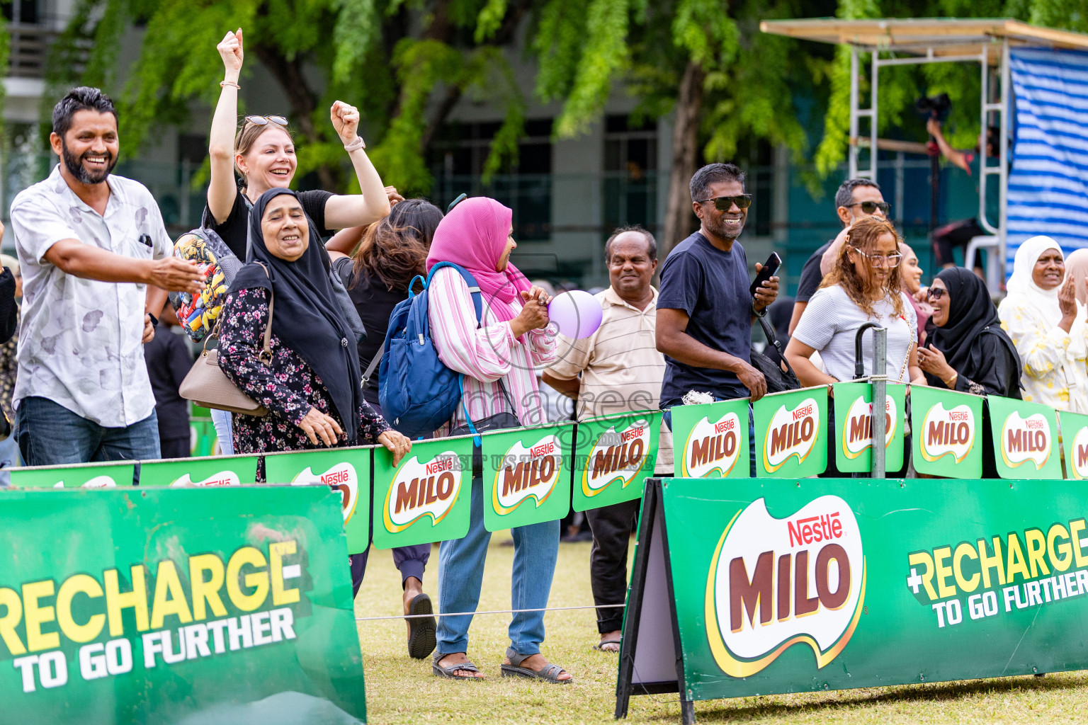 Day 1 of MILO SVAM Juniors 2025 (U-8) was held at Henveiru Stadium in Male', Maldives on Thursday, 26th June 2025. 
Photos: Hassan Simah / images.mv