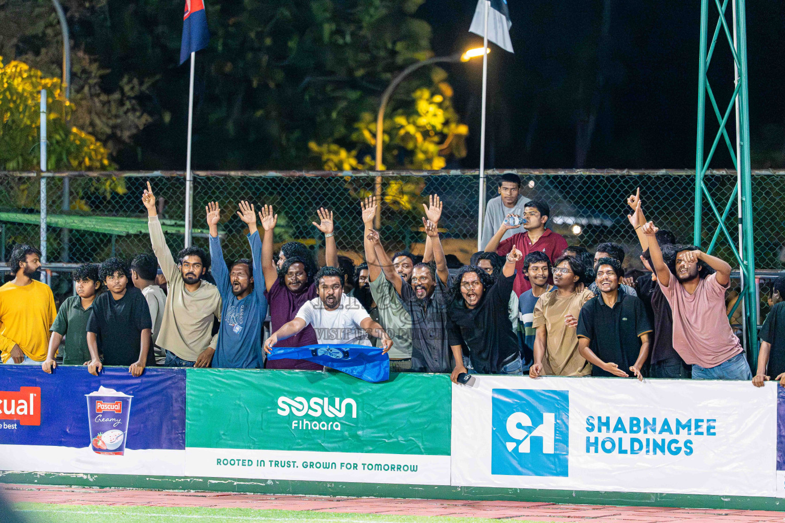 Foemathi VS Lecrose SC in Day 5 - Fonadhoo Youth Futsal Challenge 2025 held in Fonadhoo Futsal Stadium, L. Fonadhoo, Maldives on Thursday, 30th October 2025 Photos: Arif Rasheed / images.mv