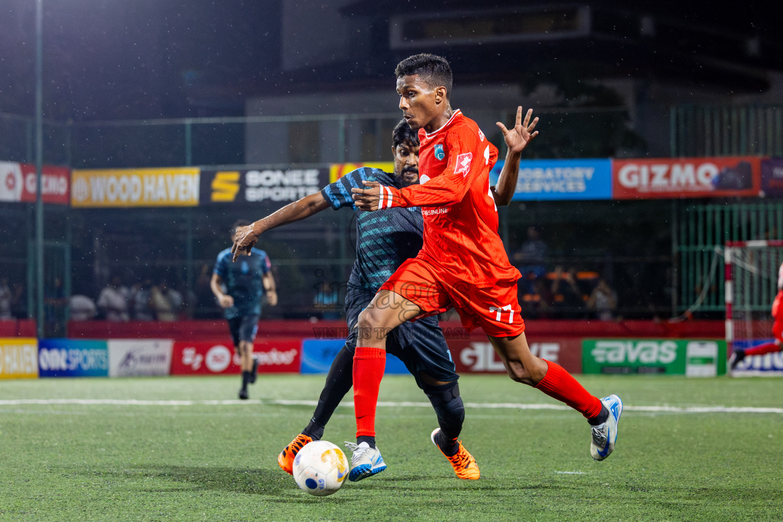 Th Buruni vs Th Gaadhiffushi in Day 18 of Golden Futsal Challenge 2025 was held on Wednesday, 22nd January 2025, in Hulhumale', Maldives. Photos: Nausham Waheed / images.mv