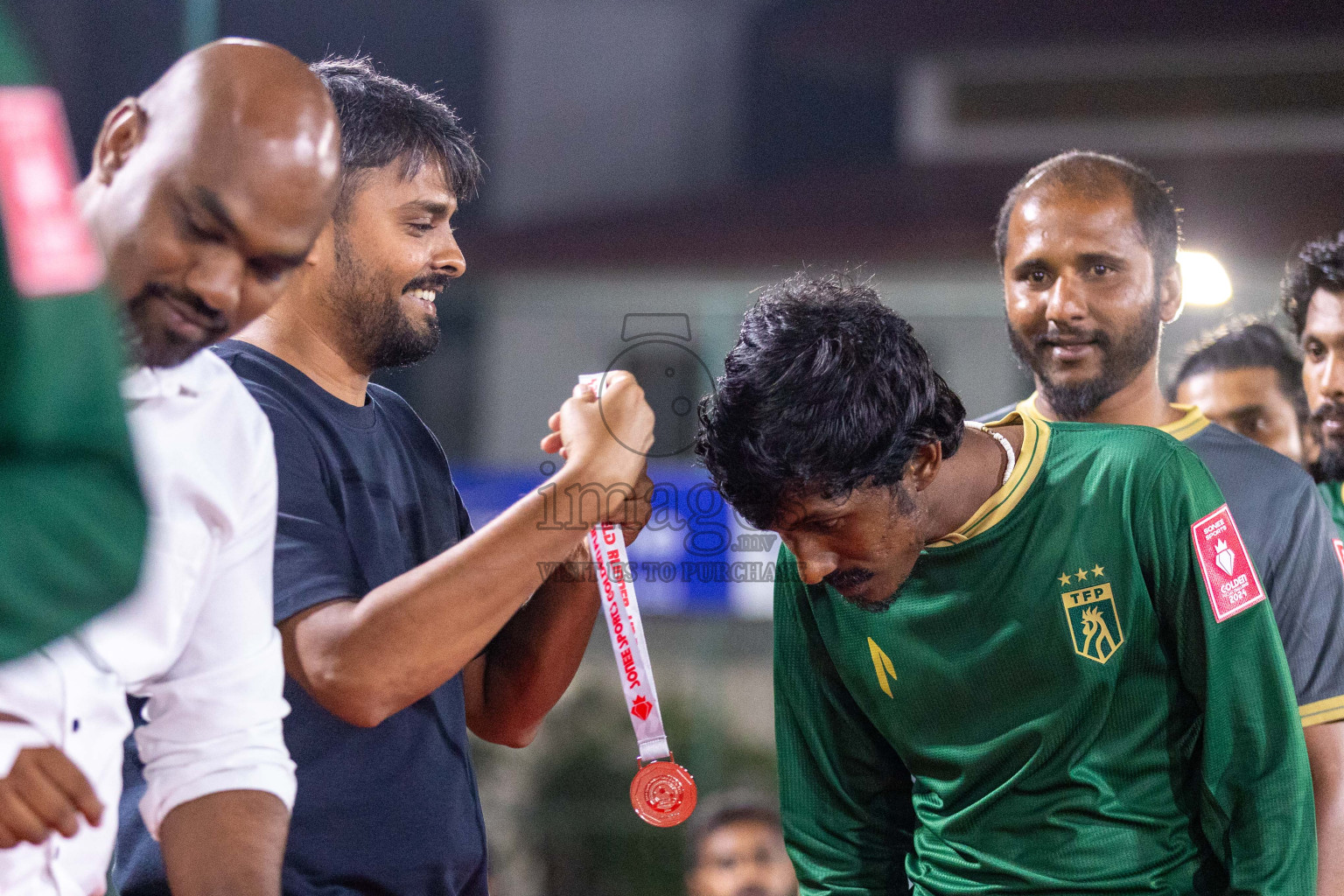 Opening of Golden Futsal Challenge 2024 with Charity Shield Match between L.Gan vs Th. Thimarafushi was held on Sunday, 14th January 2024, in Hulhumale', Maldives Photos: Ismail Thoriq / images.mv