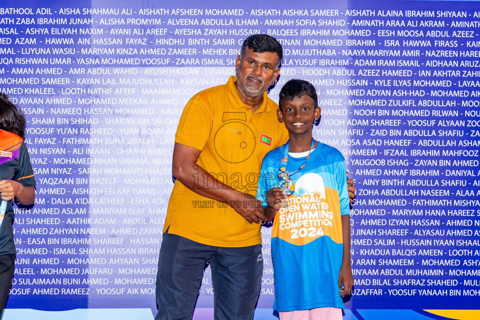 15th National Open Water Swimming Competition 2024 held in Kudagiri Picnic Island, Maldives on Saturday, 28th September 2024. Photos: Nausham Waheed / images.mv