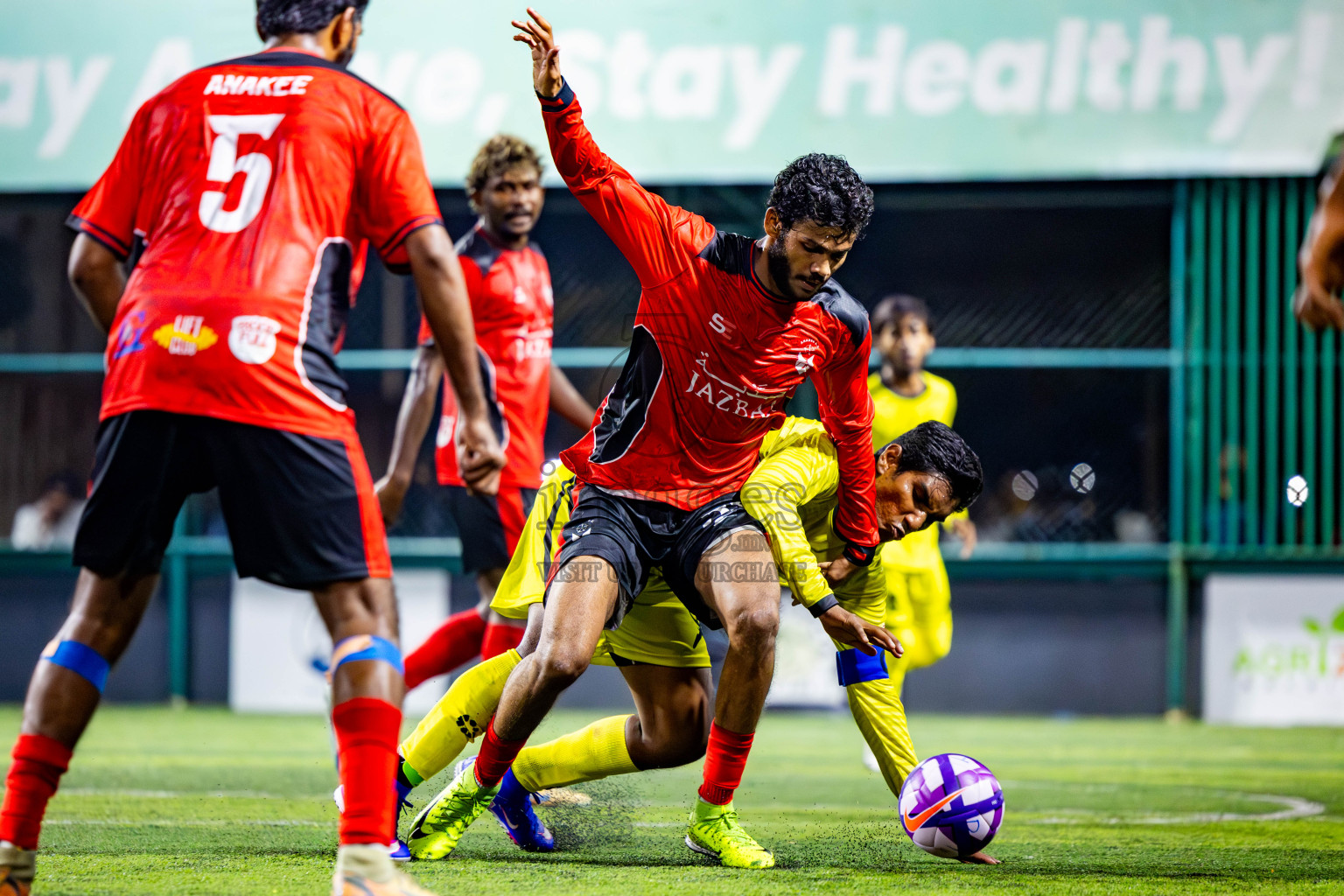 Day 1 of BG Futsal Challenge 2026 was held in BG Futsal Ground on Thursday , 19th Feburuary 2026, in Male', Maldives Photos: Nausham Waheed / images.mv