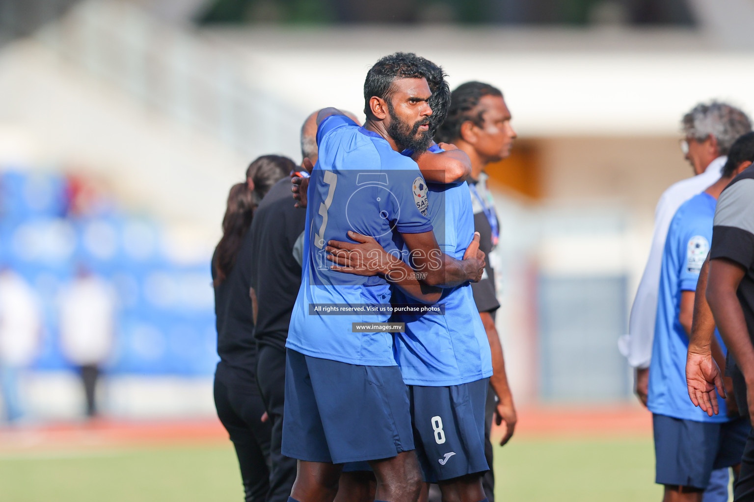 Lebanon vs Maldives in SAFF Championship 2023 held in Sree Kanteerava Stadium, Bengaluru, India, on Tuesday, 28th June 2023. Photos: Nausham Waheed, Hassan Simah / images.mv