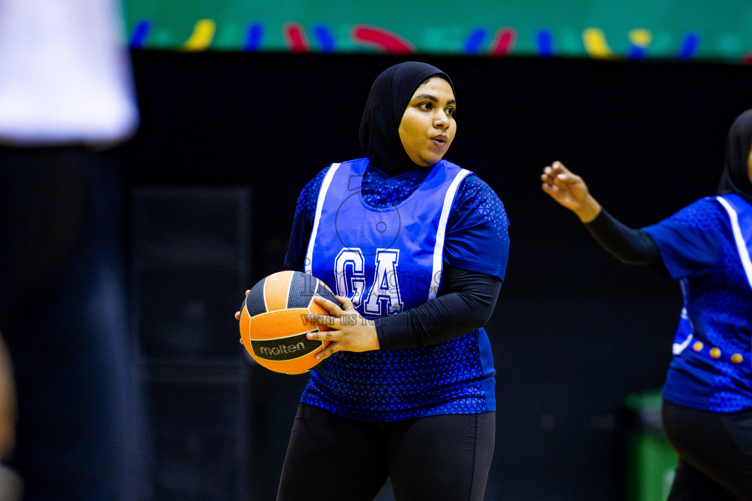 Day 5 of 21st National Netball Tournament was held in Social Canter at Male', Maldives on Sunday, 13th May 2024. Photos: Nausham Waheed / images.mv