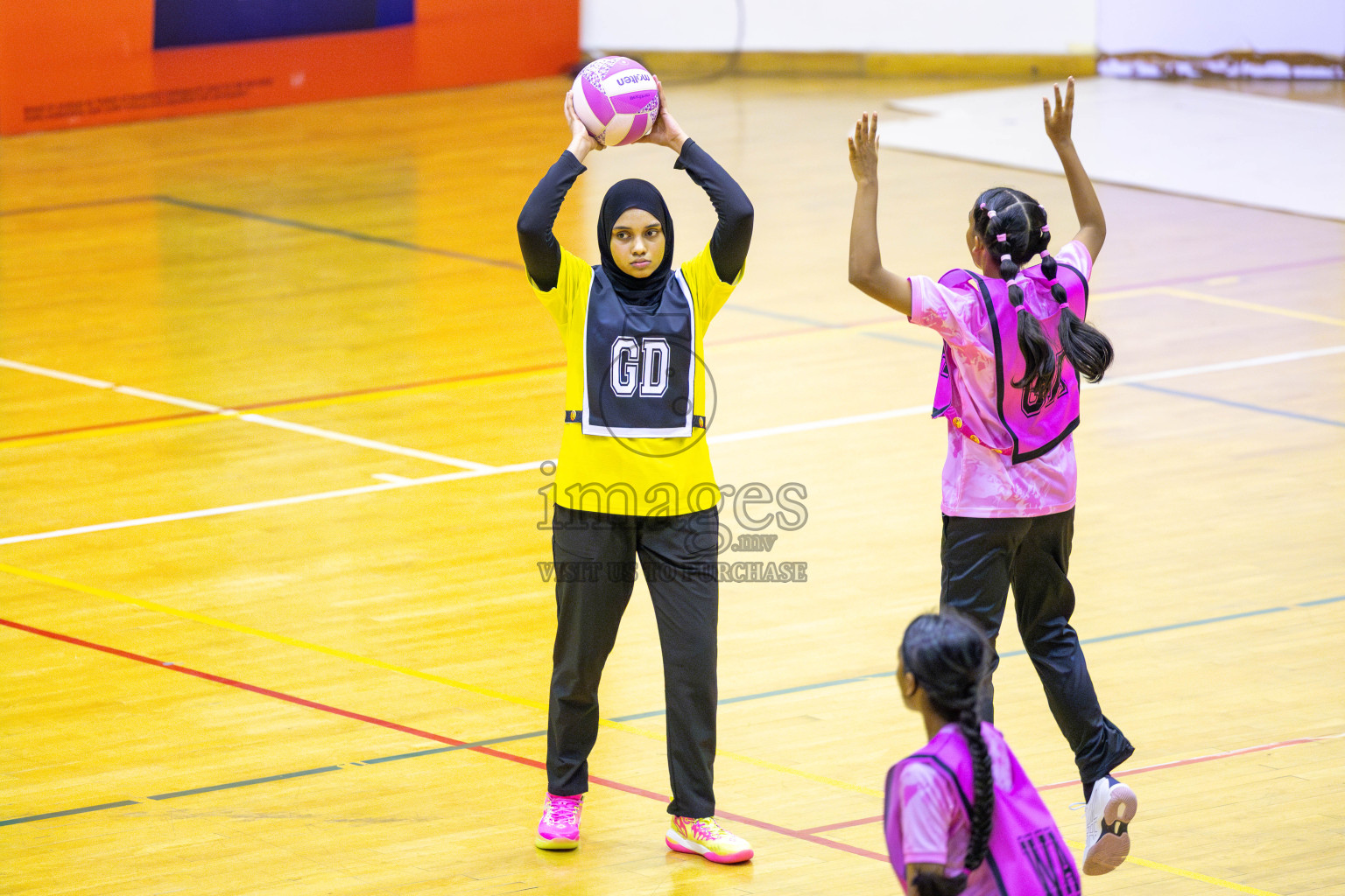 KYRC vs Xenith SC in Day 6 of 24th Milo Netball Association Championship held in Social Center at Male', Maldives on Saturday, 6th September 2025. Photos: Yasna Ahmed / images.mv