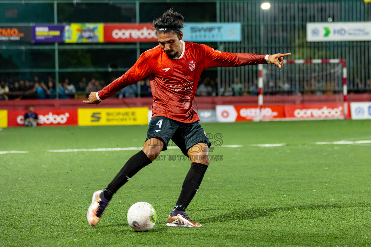 HDh. Nolhivaran VS HA. Utheemu on Day 35 of Golden Futsal Challenge 2024 was held on Tuesday, 20th February 2024, in Hulhumale', Maldives 
Photos: Hassan Simah, / images.mv