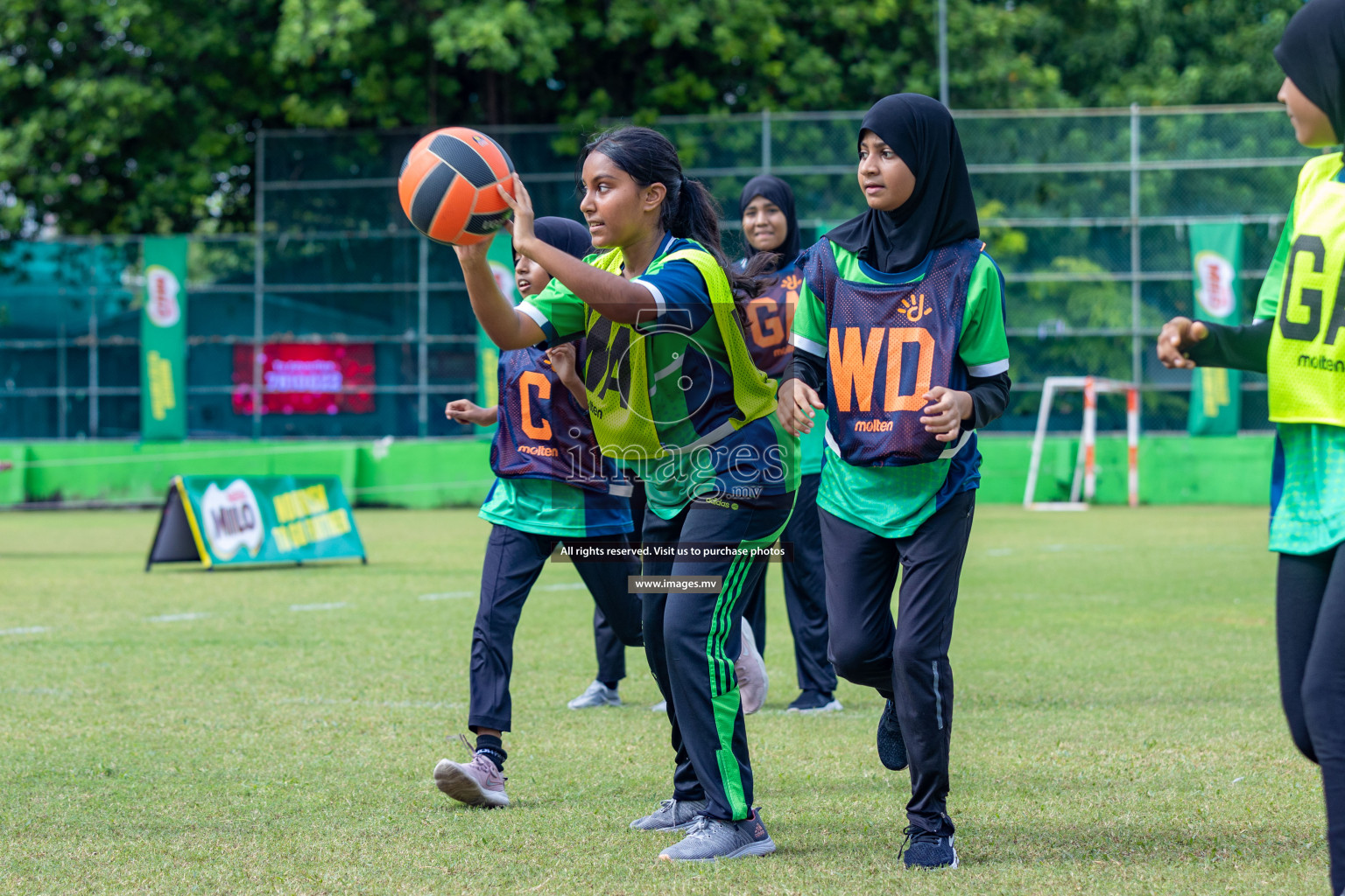 Day1 of Milo Fiontti Festival Netball 2023 was held in Male', Maldives on 12th May 2023. Photos: Nausham Waheed / images.mv