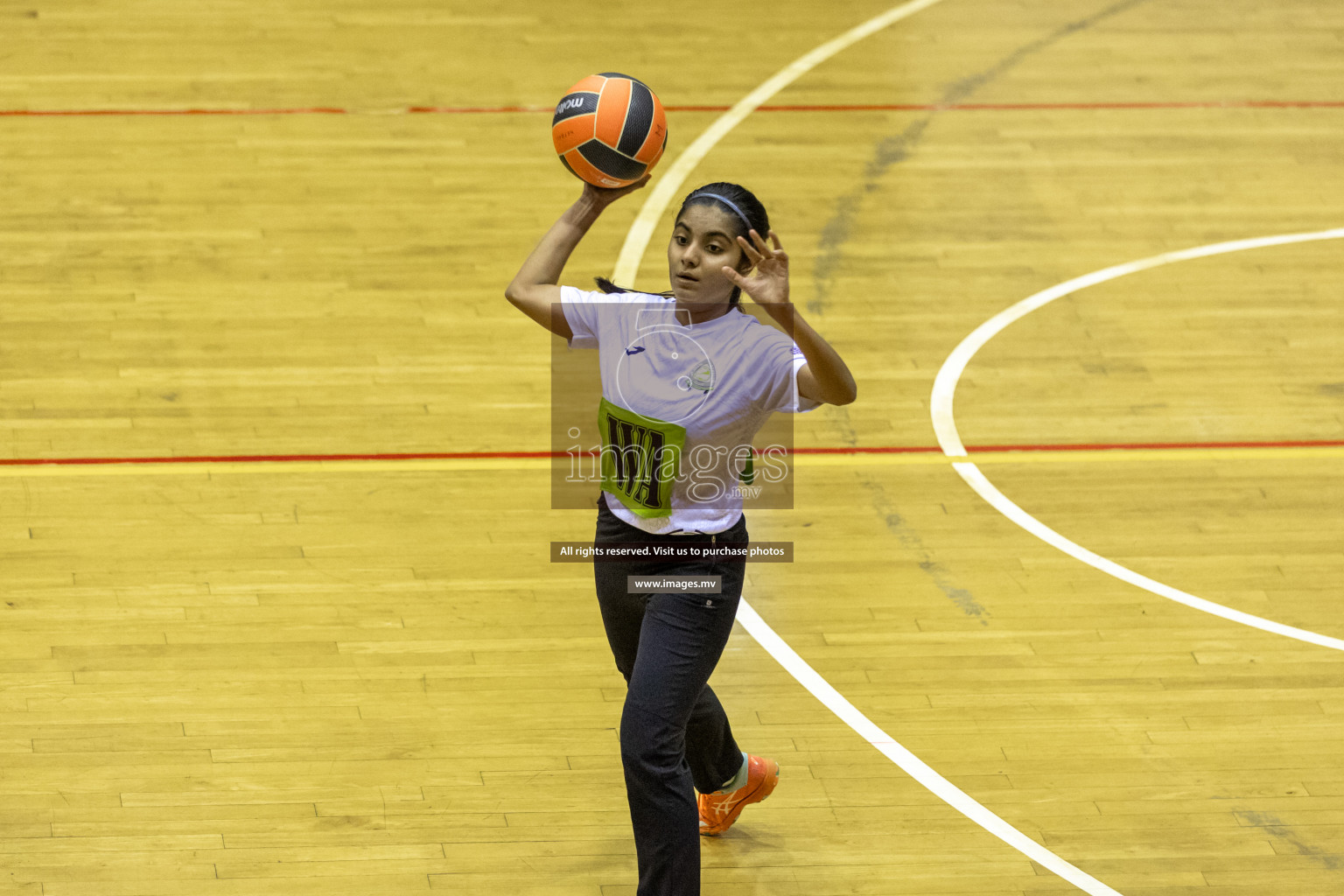 Sports Club Shining Star vs Club Green Streets in the Milo National Netball Tournament 2022 on 17 July 2022, held in Social Center, Male', Maldives. Photographer: Hassan Simah / Images.mv